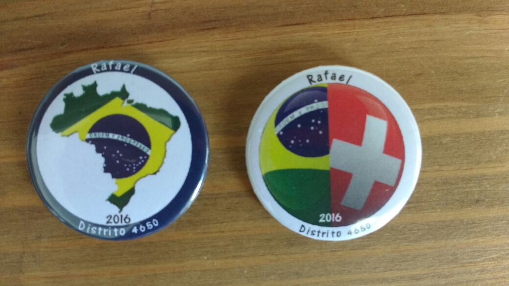 Bottons Para Intercâmbio